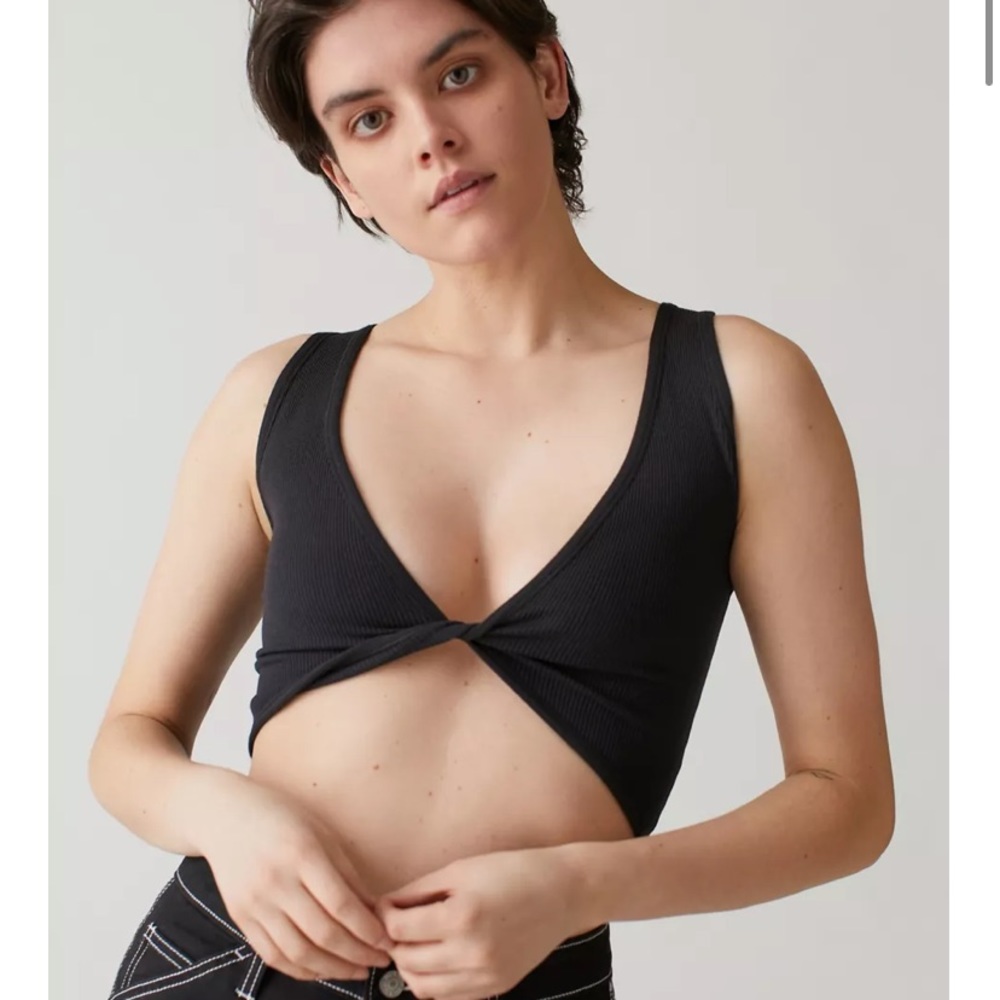 Urban Outfitters Cropped Twist Top